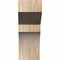 Ekena Millwork Monterey Rough Sawn Corbel, Douglas Fir, 6"W x 12"D x 16"H COR06X12X16MON00RDF - alternate 4